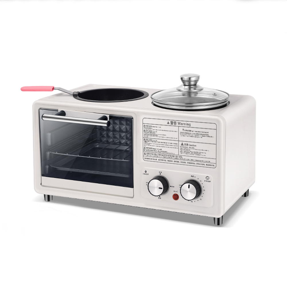 220V Sandwich Maker Breakfast Maker Artifact Cooking Machine Home Taiwan American Kitchen Small Appliances Light Food Machine