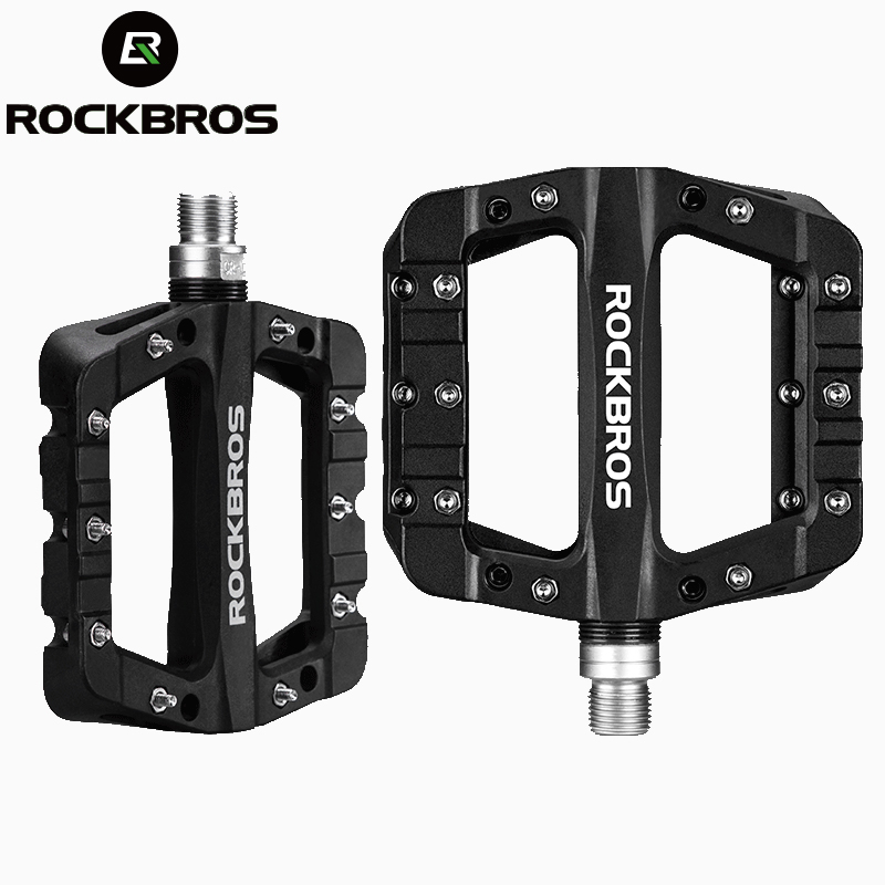 ROCKBROS велосипедные MTB сверхлегкие уплотнительные подшипники нейлоновые молибденовые педали прочные велосипедные педали