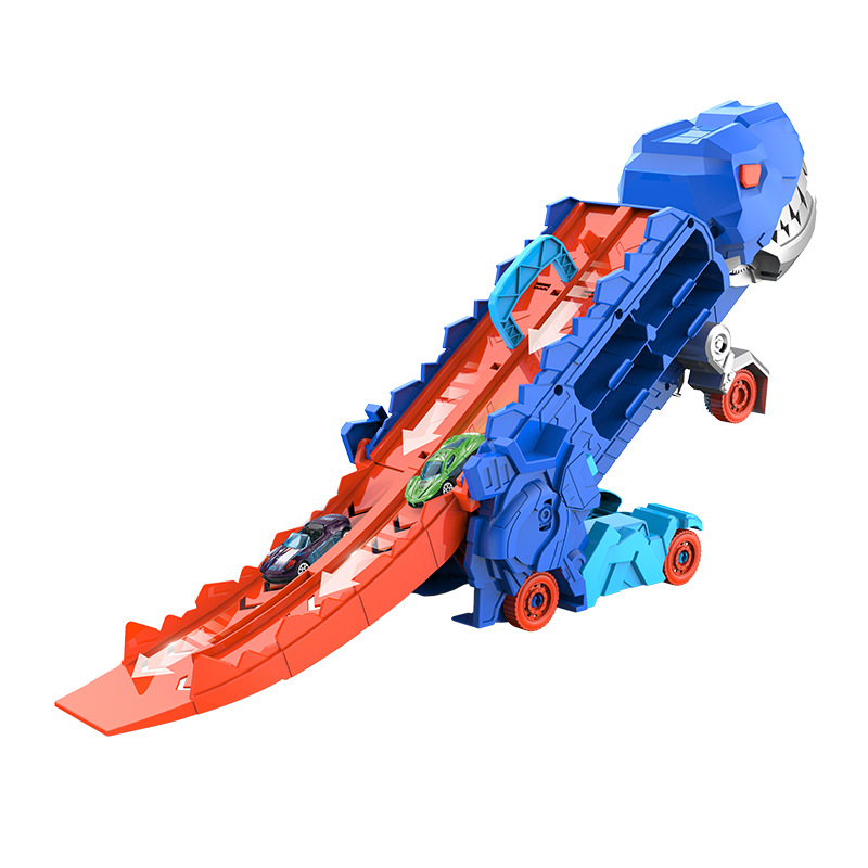 Catapult sliding track storage alloy car Children's Educational Toys