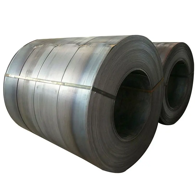 Price Per Ton Hot Rolled Black Q235 Low Carbon Steel Coil From Jinan