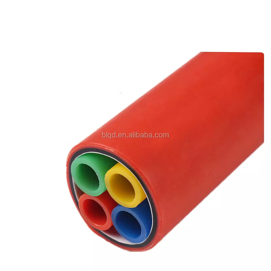 Прямая установка, HDPE микроканал для воздуходувки оптического волоконного кабеля, микроканал