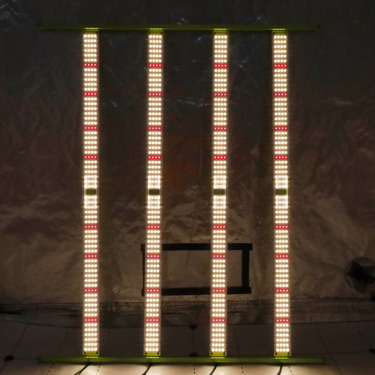 King brite 480W LM301H mix Epistar 660nm Led Strips Grow Light Bar 4bars for Indoor plants Quantum Bar Grow Lamp