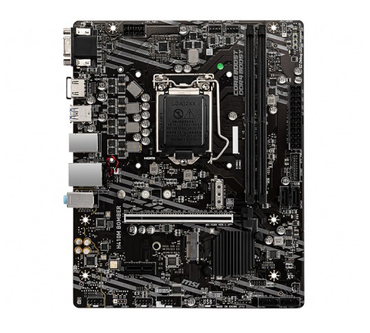 I7 10700 Chip Processor MSI B460M MORTAR WIFI Motherboard I5 10400F CPU MSI H410 BOMBER Mainboard PC Accessory Combo