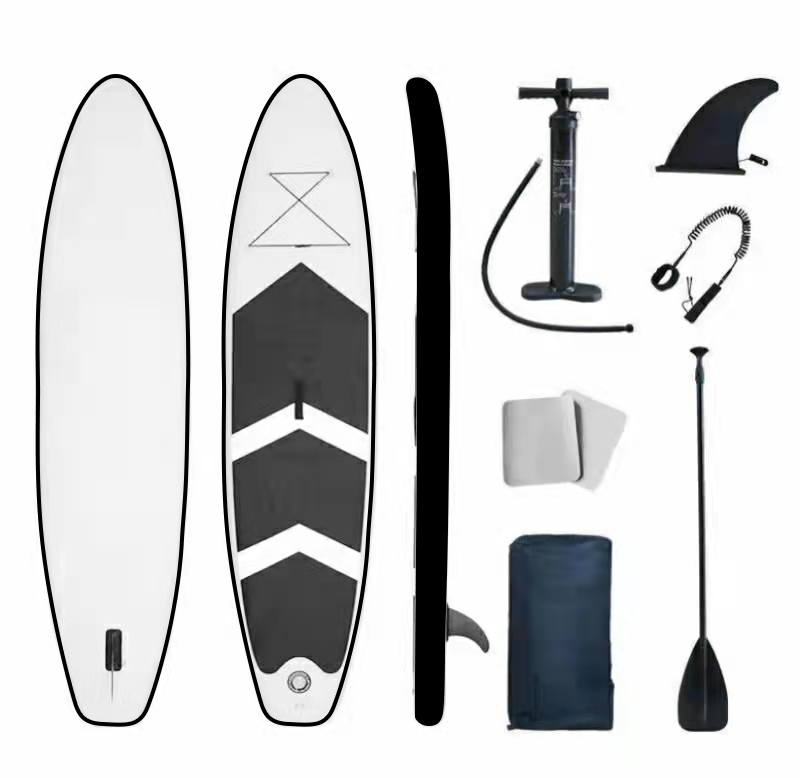 Wholesale Inflatable Surfing Paddle Board 9ft 10ft Inflatable Air Stand Up Paddle Board Waterproof SUP Air Surfboard for Surfer
