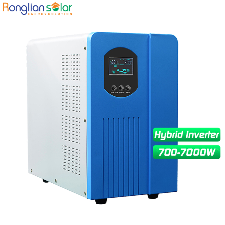 Ronglian 4000w 5000w 6000w 7000w гибридного солнечного инвертора 4kw-7kw 48v-192v 2021 солнечный гибридный инвертор