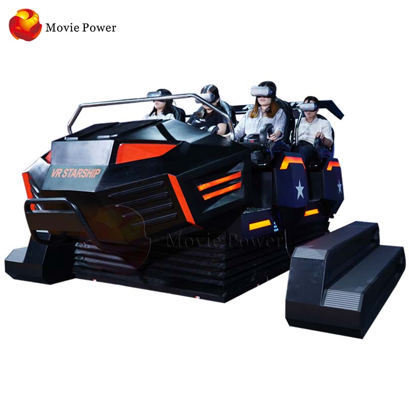 Зарабатывайте деньги Виртуальная реальность 9D Flying Cinema Play-station Store 9D VR Cinema Simulator оборудование 9D VR Cinema 6 мест Звездолет