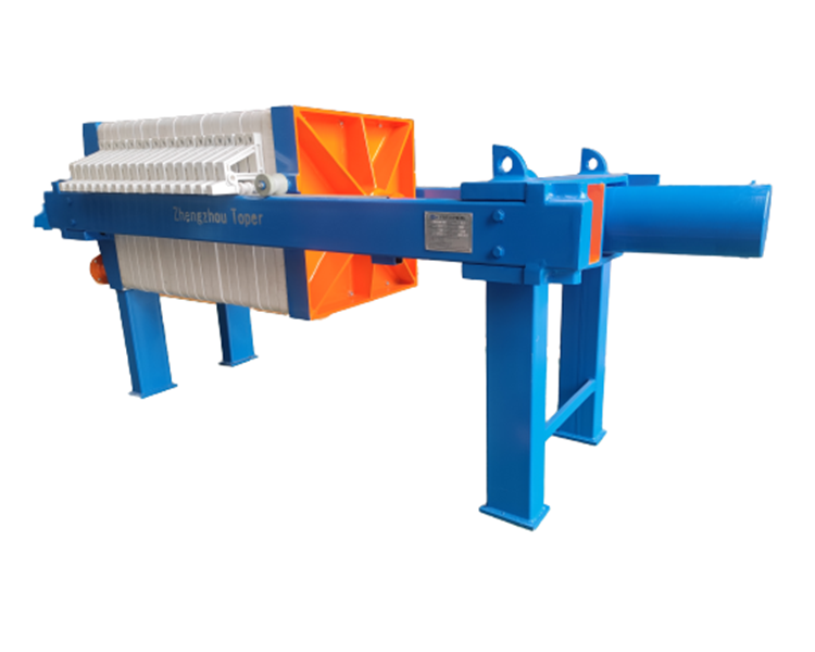 630mm PP plate industrial dehydration chamber filter press export to Mexico