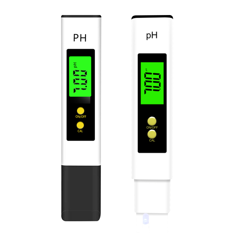 Portable LED Display Accuracy Auto Calibration Drinking Water Digital PH Meters