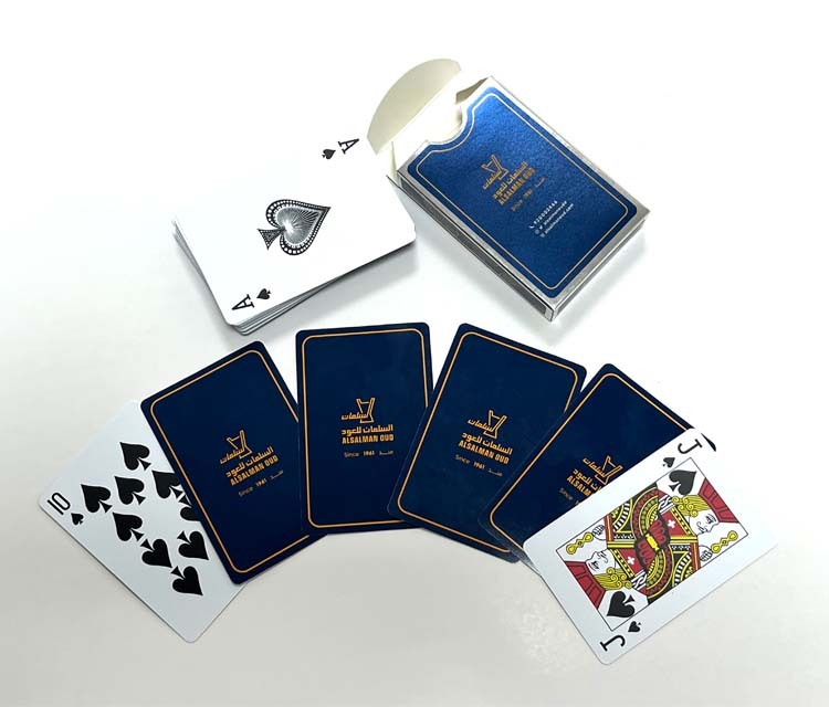Hot sale Custom your logo PVC Card Custom Printed 100% Waterproof Plastic Playing Cards