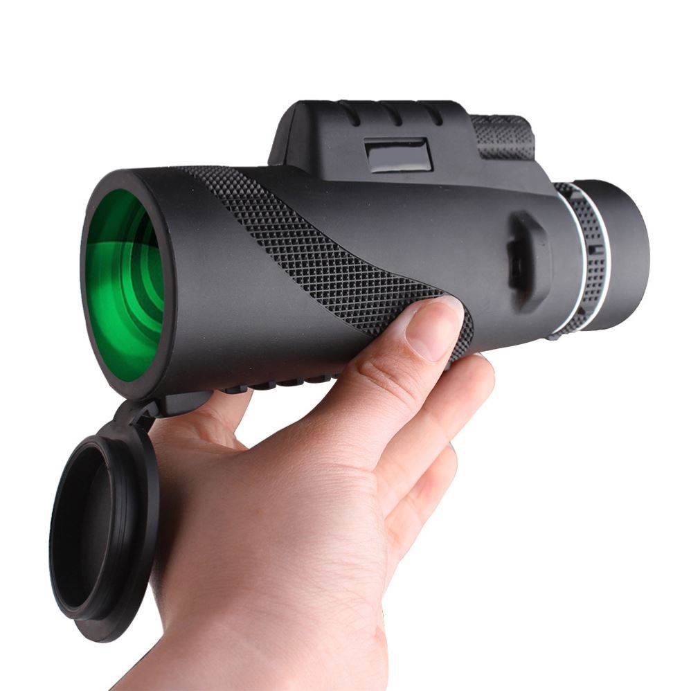 Manufacture monocular 12x50 high-powered HD focus mobile phone monocular telescope