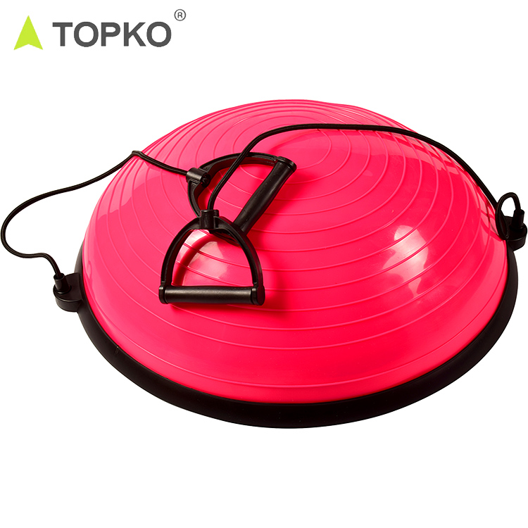Профессиональные упражнения для дома TOPKO, заводская цена, напечатанный на заказ фитнес-насос из ПВХ, мяч для йоги