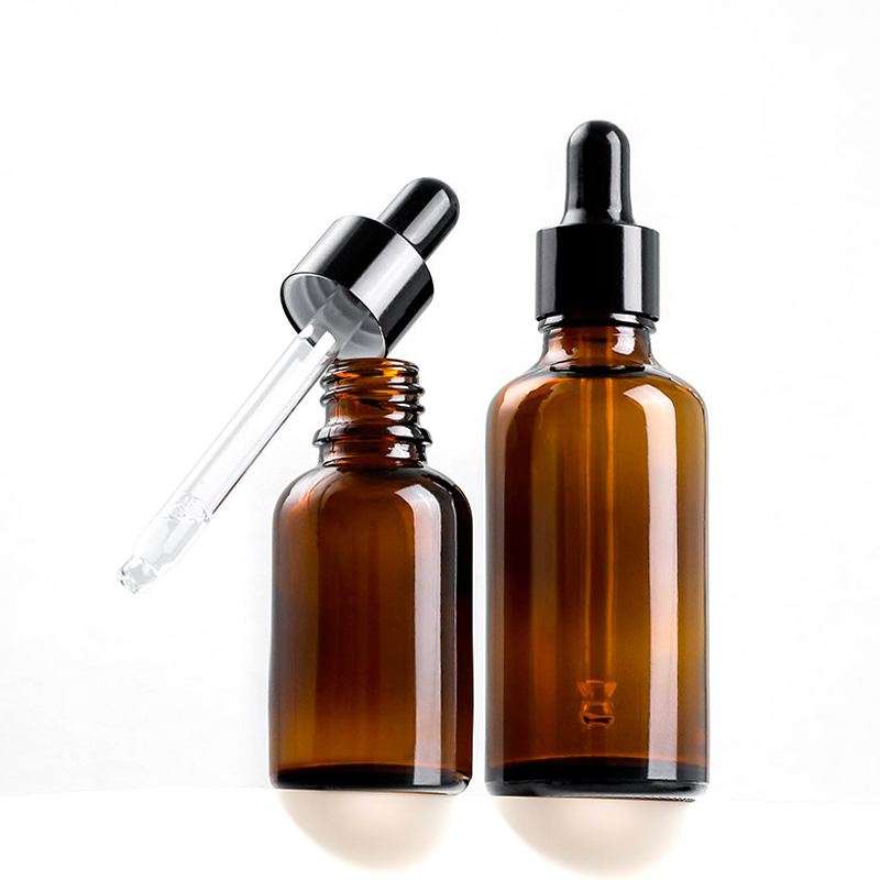 15ml essential oil bottle cosmetic bottle glass essence lotion dropper RTS ready to ship