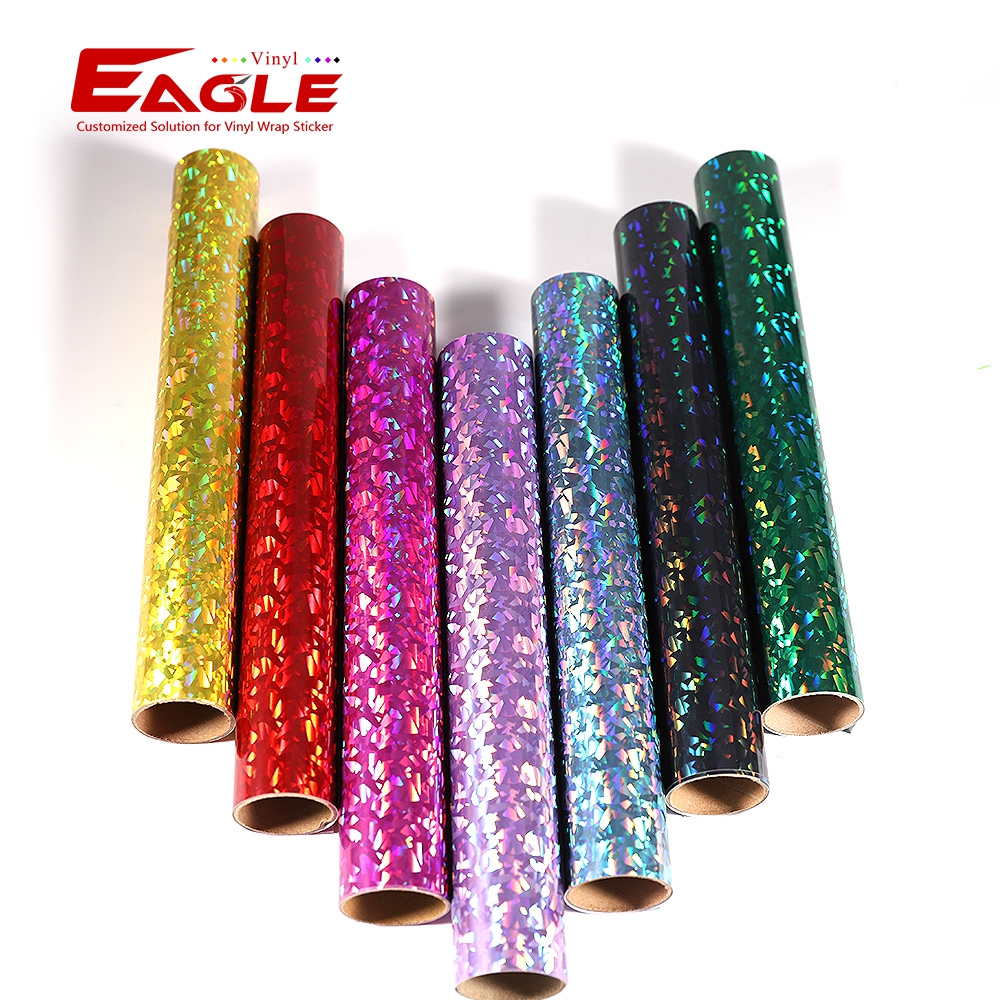 Новый продукт Oracal 651 режущий плоттер DIY Craft Cricut Rainbow хромированная голографическая наклейка блестящая самоклеящаяся виниловая пленка рулон
