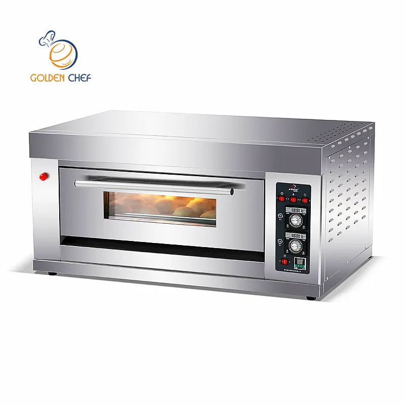 guangzhou bakery oven 1 deck 1 tray 40*60cm bakery counter top gas industrial bread baking oven commercial bakery oven