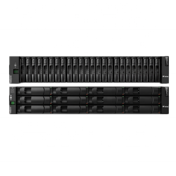 Гибридный стеллаж для хранения вспышек Lenovo ThinkSystem серии DE