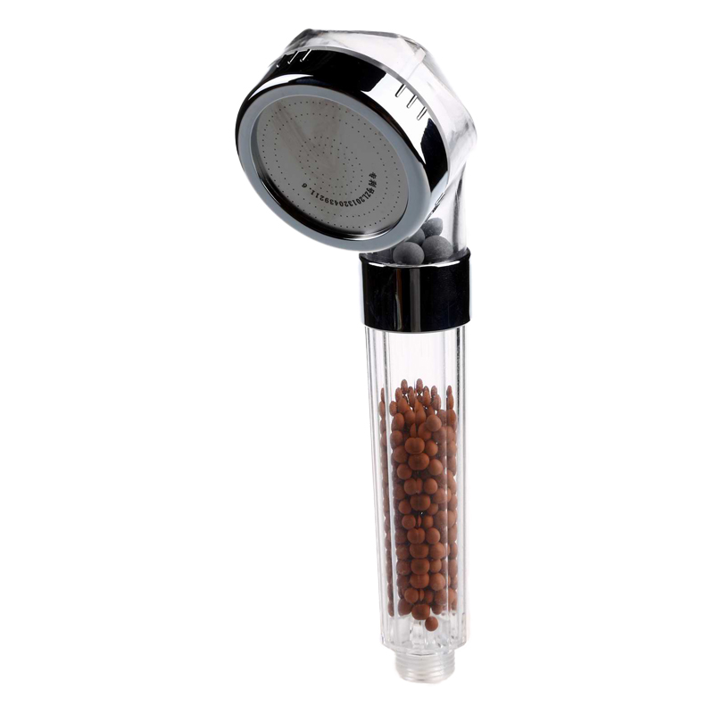 Good Quality Plastic Shower Mixer Water Saving Handheld High Pressure Ionic Rainfall shower Filter Hair Salon