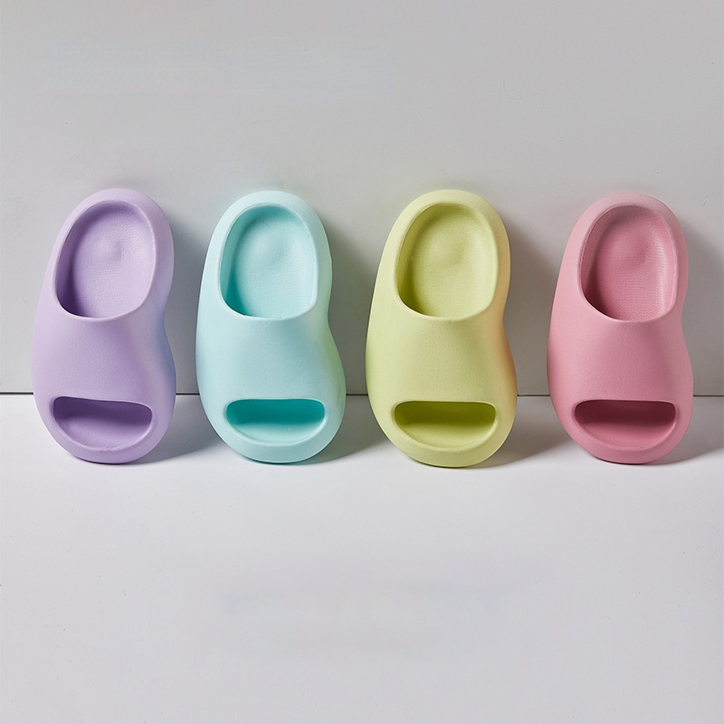 Kids Slides for Boys Summer Beach Indoor Slippers Cute Girl Home Soft Non-Slip Cute Children Slipper Baby Toddler House Shoes