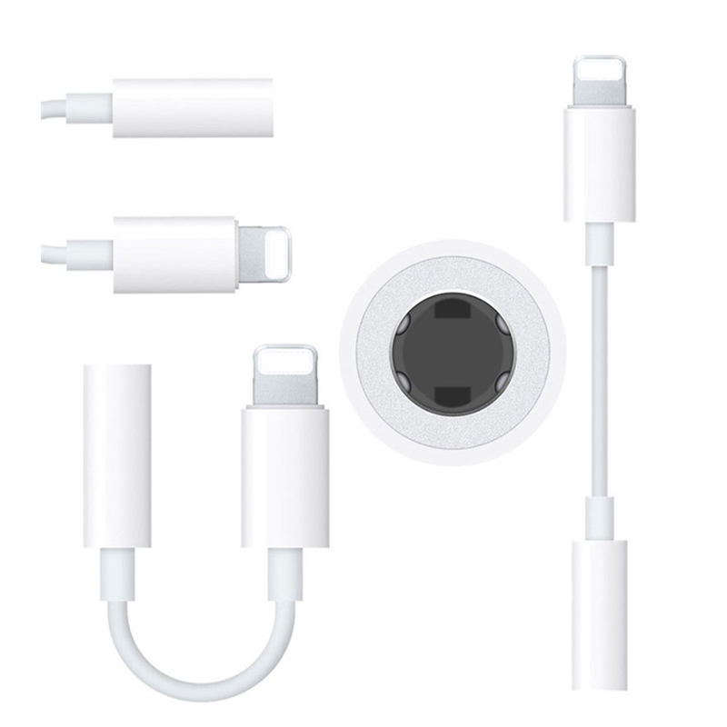 Для перехода от разъема lightning к 3,5 мм адаптер для наушников USB адаптер, аудиофоны аудио для apple iphone