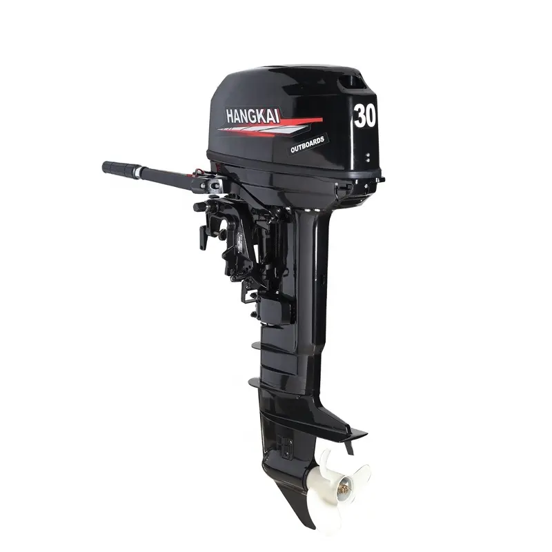 New Powerful HANGKAI 30HP 2 Stroke Marine Petrol Outboard Engine for Inflatable Boat