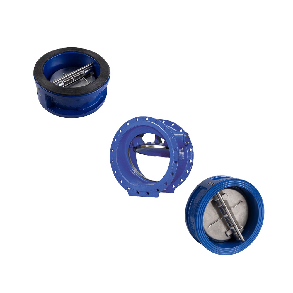 Двойной дисковый обратный клапан ss316 150lb cf8