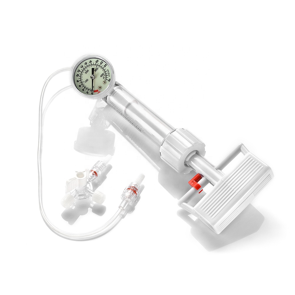 Factory direct sales 30ml balloon indeflator PTCA indeflator disposable inflation devices