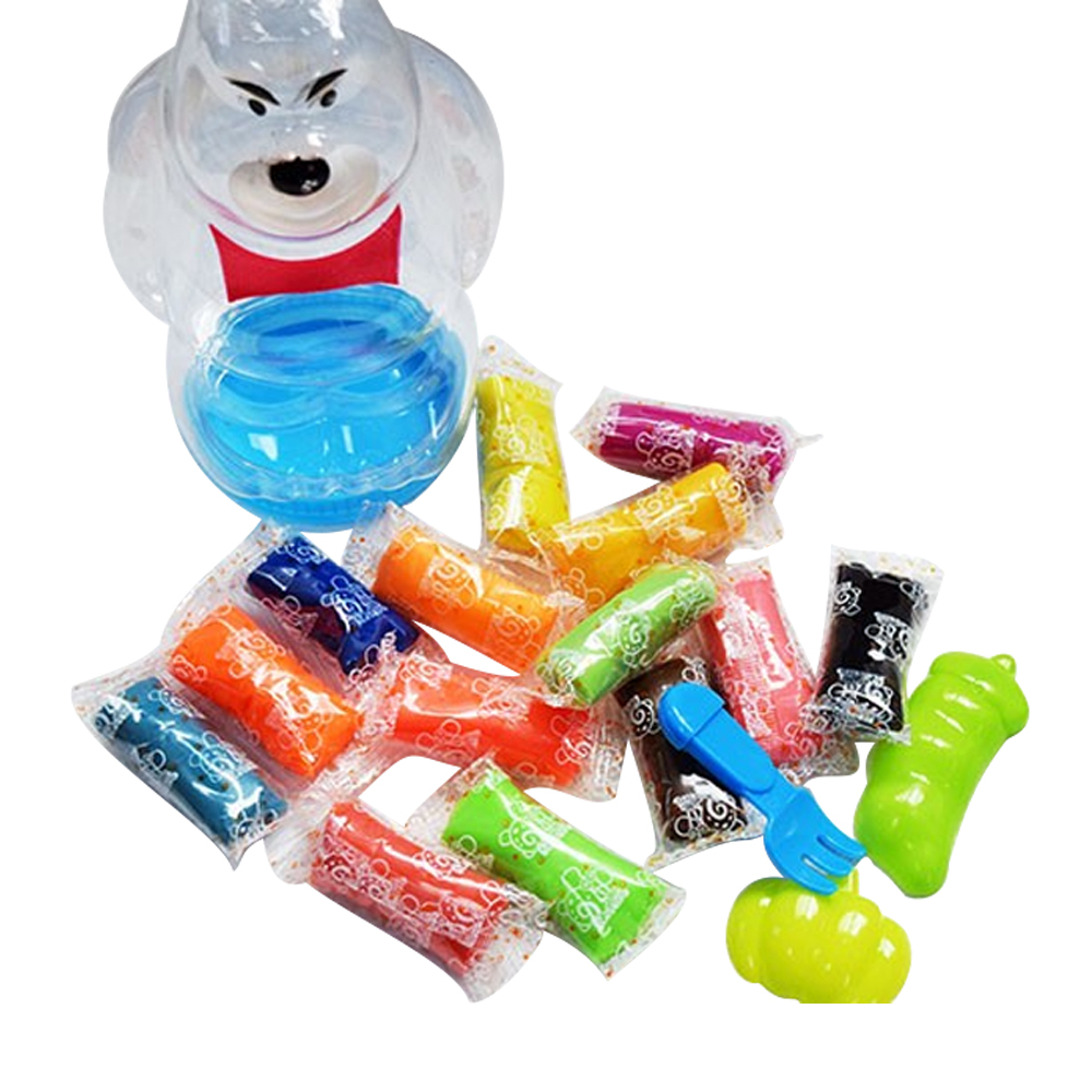 Elsas colored plasticine paint foam Modelling diy clay toy Nontoxic eco-friendly accessories tools for kids