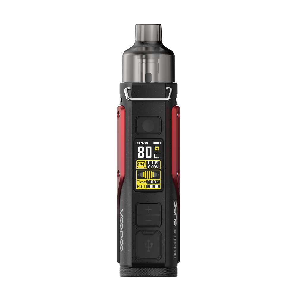 VooPoo Argus Pro Pod Mod Kit встроенный 3000 мАч батарея с 4,5 мл с самонастраиваемым устройством Pod 80 Вт фиксированный крючки дизайн pod устройство 100% оригинал