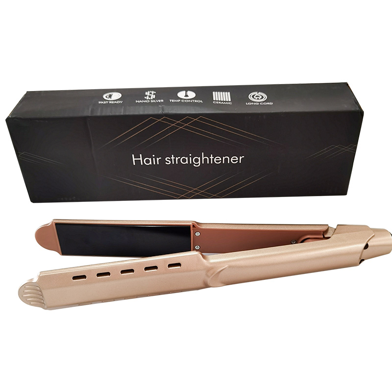 Professional Magic Titanium Plate Private Label 450F 1Inch Curling Irons Flat Iron Hair Straightener