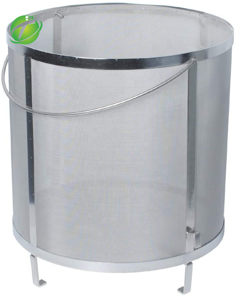 330mm*330mm Food grade factory Wire Mesh hop spider brewing, beer hop filter grain basket