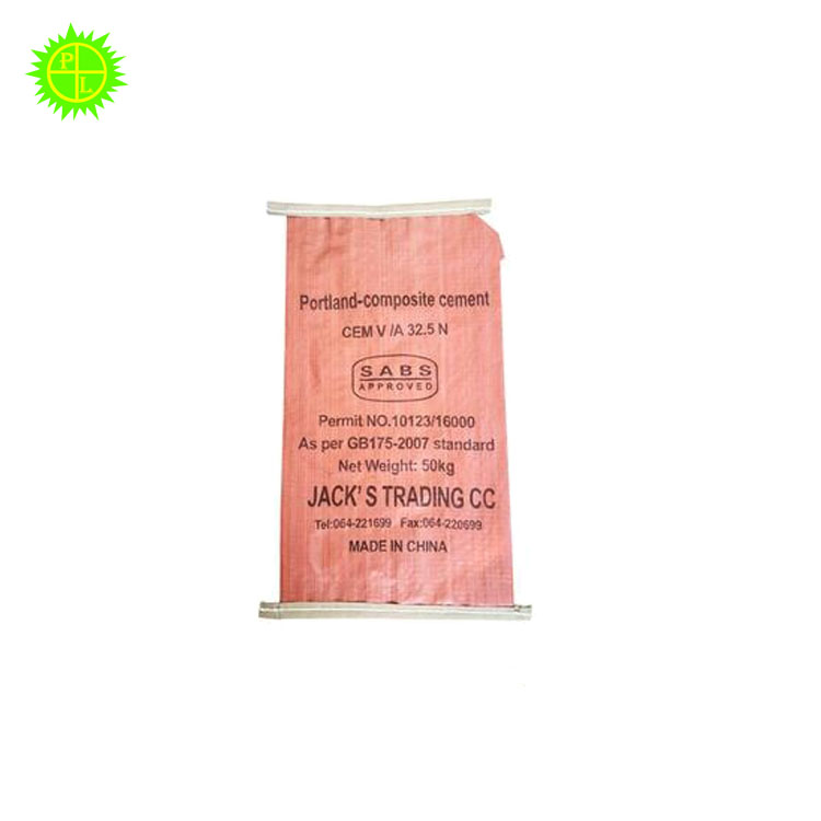 50 кг цементный мешок, горячая распродажа, низкая цена, плетеный мешок pp bag