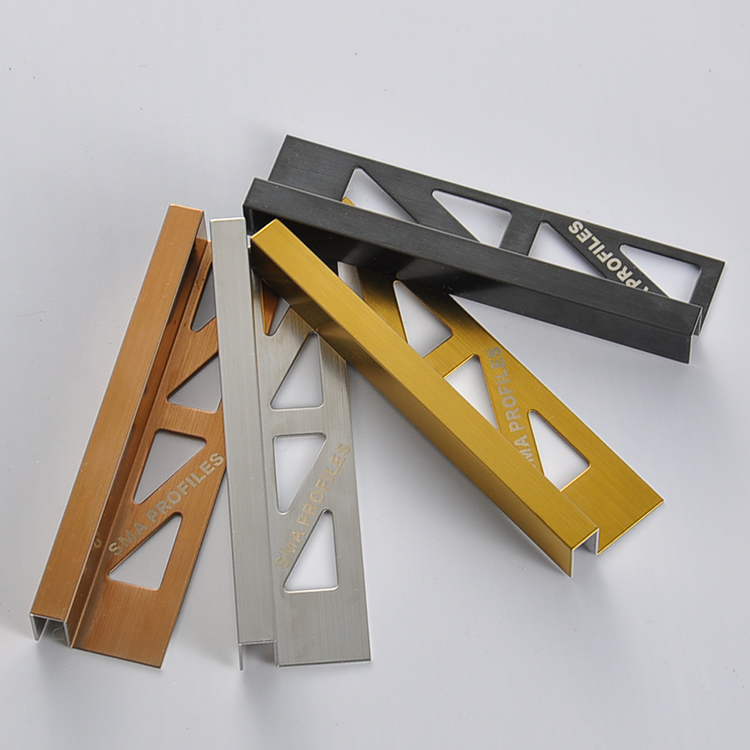 SMA popular interior decoration tile accessories stainless steel edge trim
