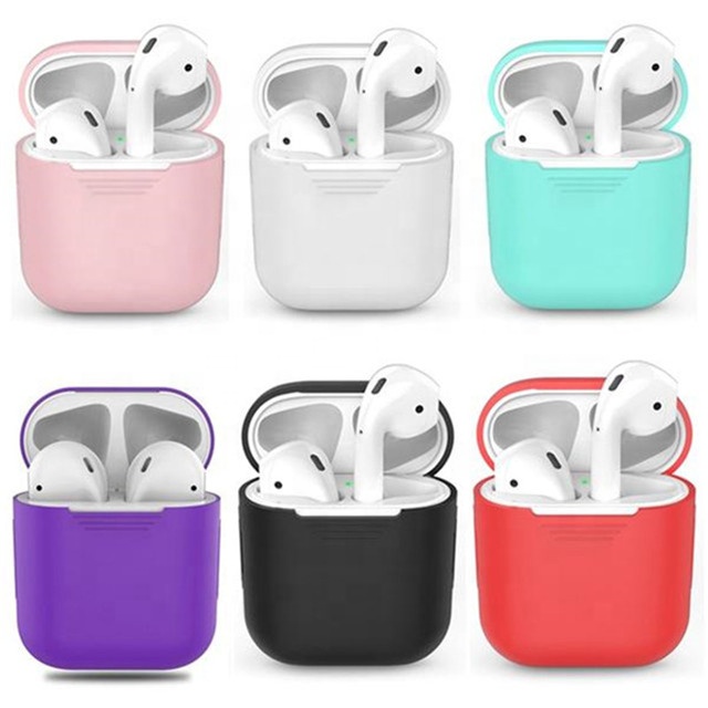 Мягкие силиконовые чехлы для Apple Airpods защитный Bluetooth беспроводной чехол для наушников для Apple Air Pods зарядка коробка сумки