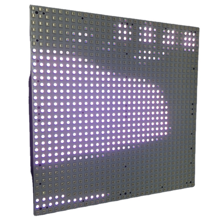 SMD 2835 Светодиодная Пиксельная световая панель P6.6, мигающий экран, светодиодный модуль дисплея для лайтбокса