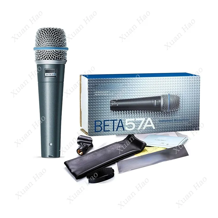 Beta57a Performance Recording Microphone Beta57 Vocal Dynamic Instrument Microphone Beta 57a for Shure
