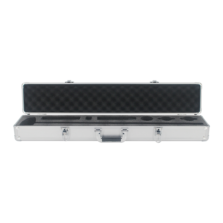 High Quality Aluminium Long Tool Case Outdoors Luggage Fishing Bag Case Box Toolbox Suitcase with Foam Lining