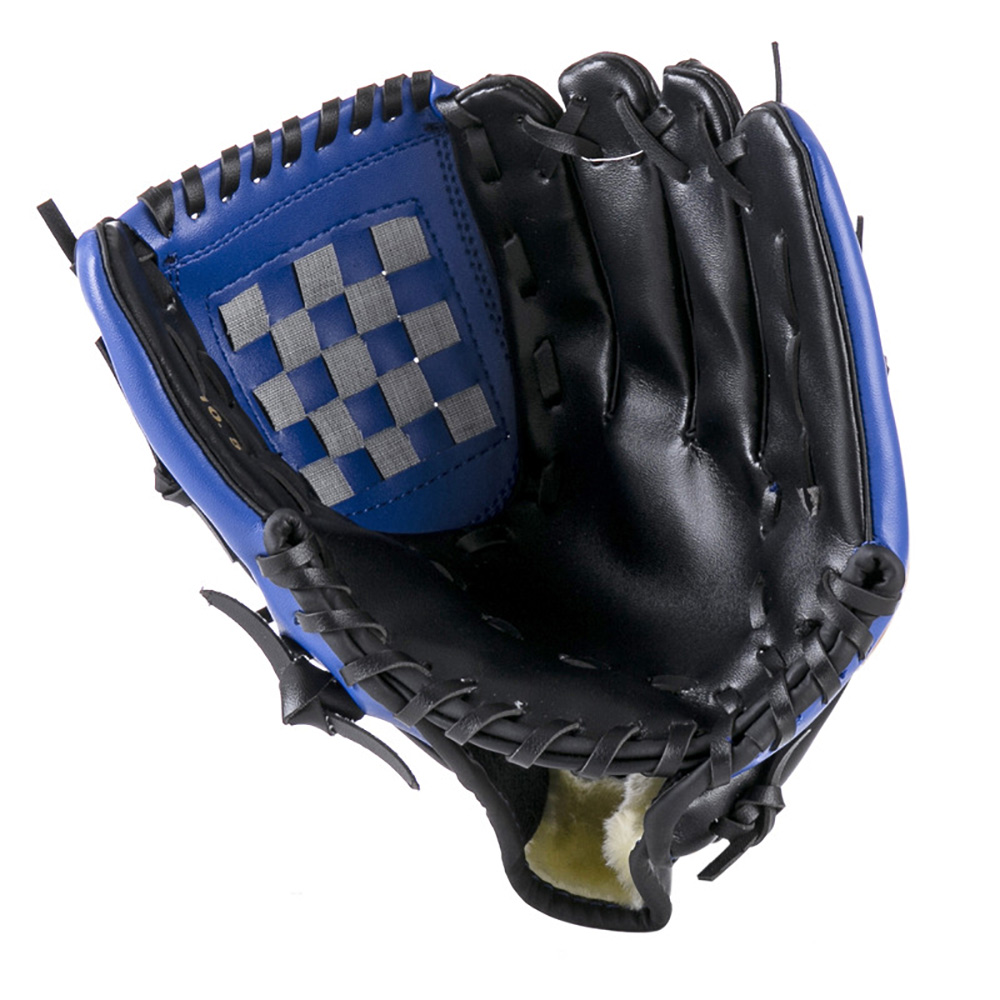 FDBRO 1pcs Baseball Equipment Baseball Glove PU Thickened Baseball Glove Children Youth Closed Softball Basked Softball Gloves