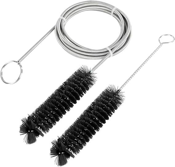 CPAP Tube Mask Cleaning Brush Clean Exterior Interior Standard 22mm Tubing Mask Stainless Steel Cleaner Handy Flexible Brush