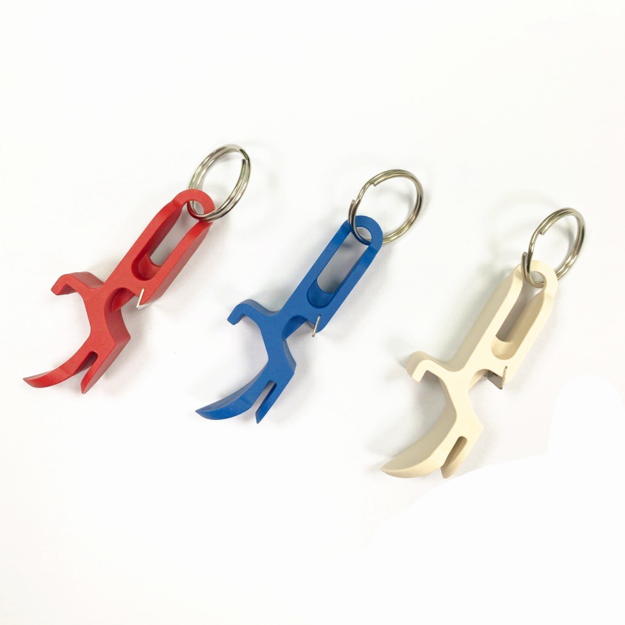 Abs Shotgun Tool Bottle Opener Keychain - Beer Bong Shotgunning Tool - Great For Parties,Party Favors,Wedding Gift
