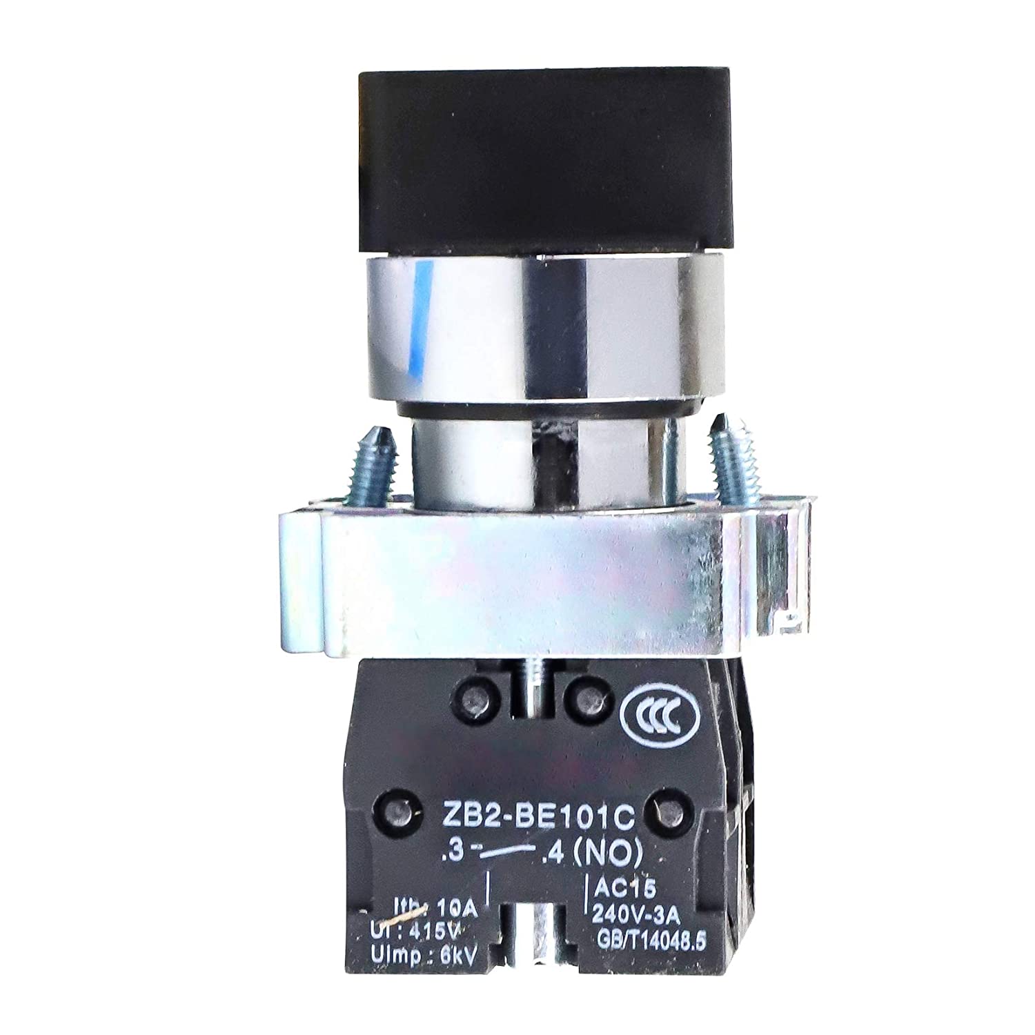 Guaranteed Quality 22mm Latching 2 No Three 3-position Rotary Selector Switch