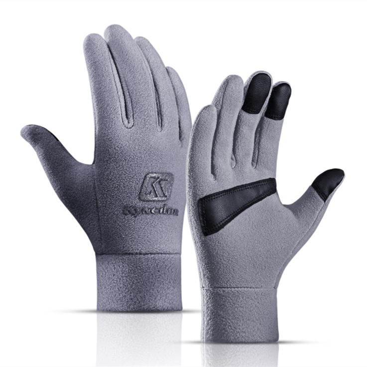 Full finger Running Gloves Walking Gloves Men Women Winter Warm Gloves