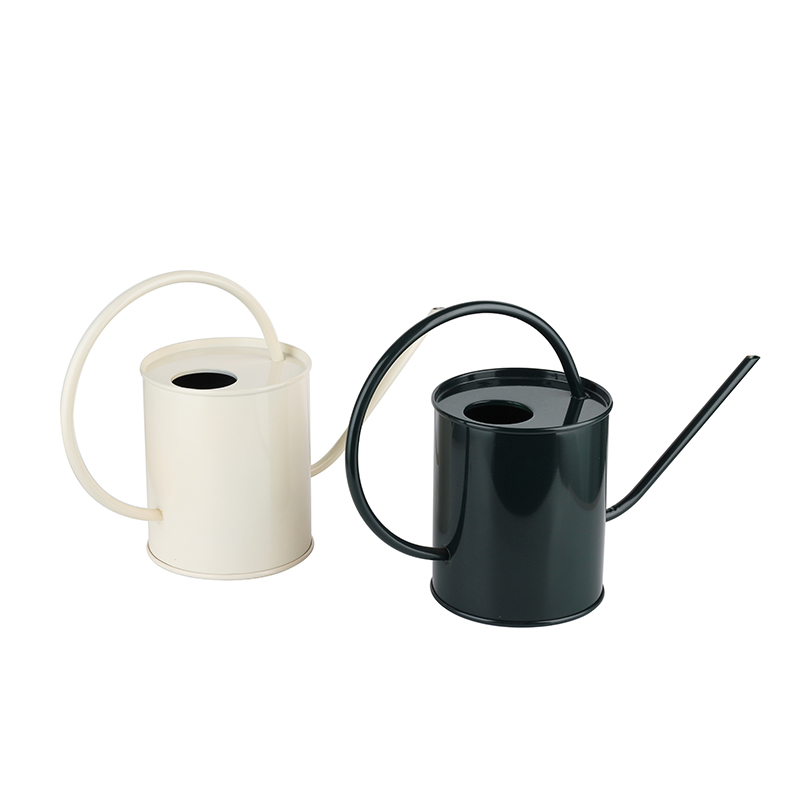 1.5L Gold Black White Gardening Tools Water Can Long Narrow Spout Watering Pot Stainless Steel Watering Cans
