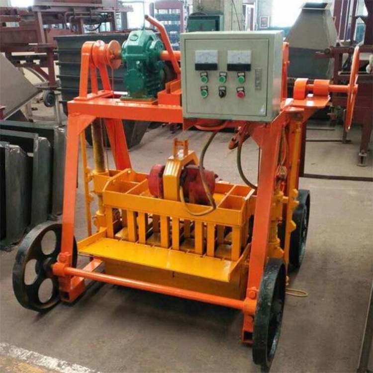 QTR4-45 Egg Laying Brick Portable Mobile Cement Block Making Machine
