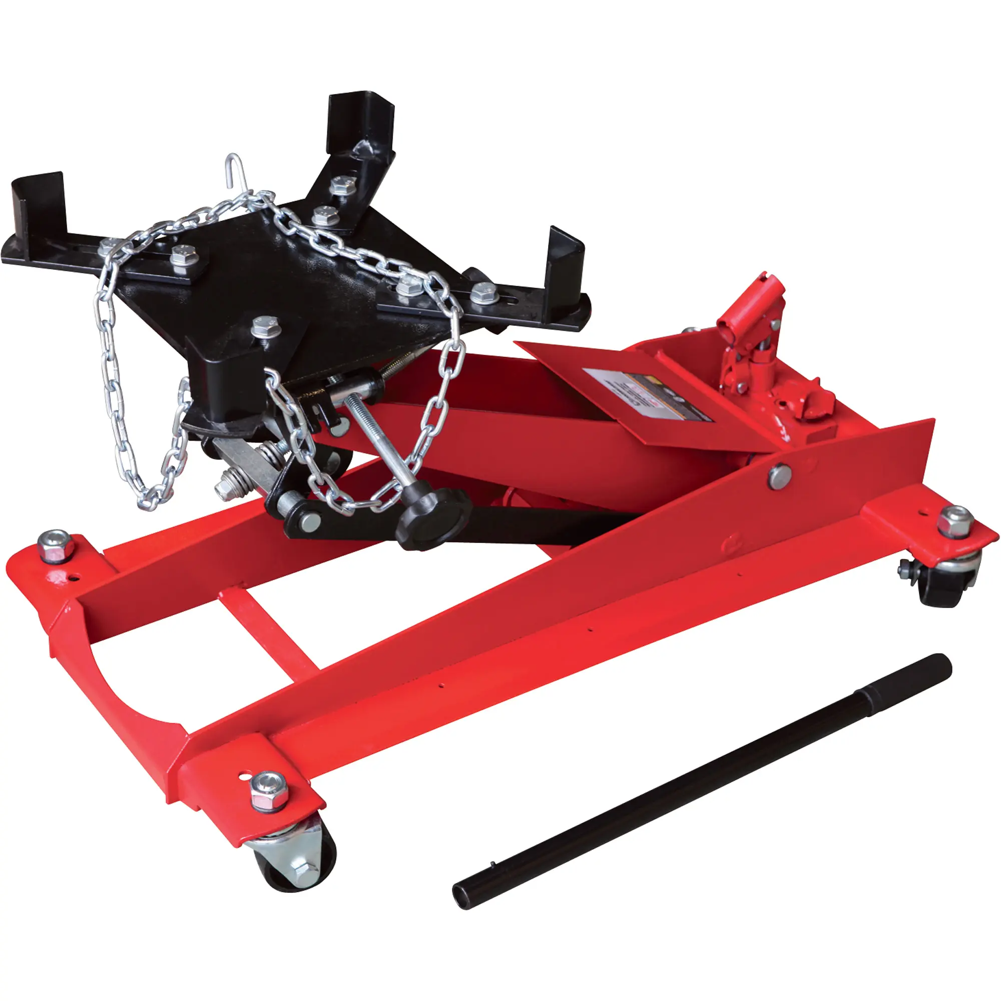 1t 2000LBS Heavy Duty Hydraulic Car Low Profile Transmission Jack Lift for Low Positions