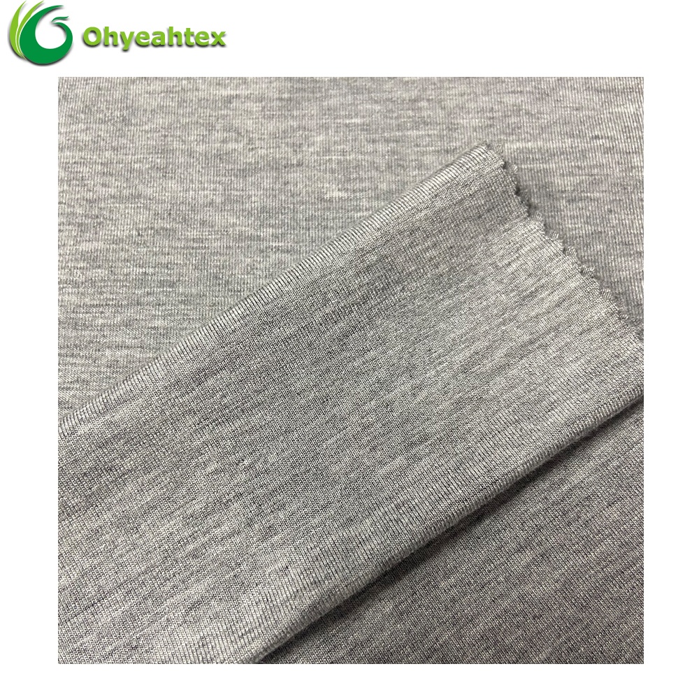 Custom Colors Stretch Rayon Spandex Fabric Jersey For Men Top