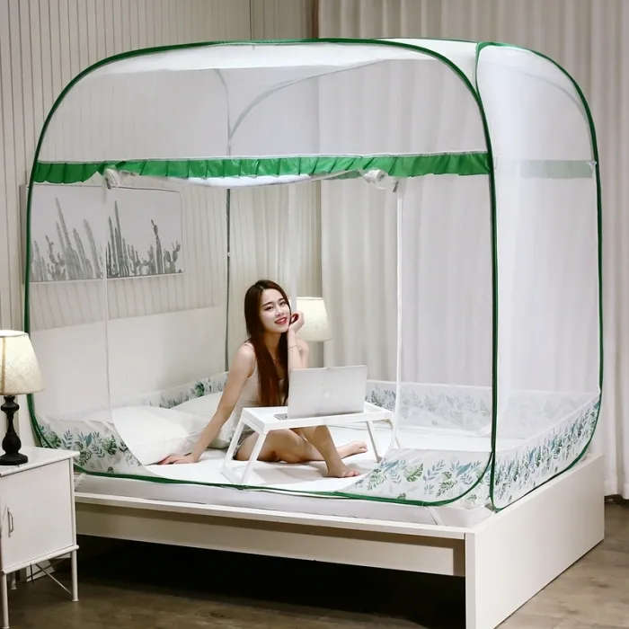 New Style Cartoon Large Version Digital Print Mosquito Net For Bedroom