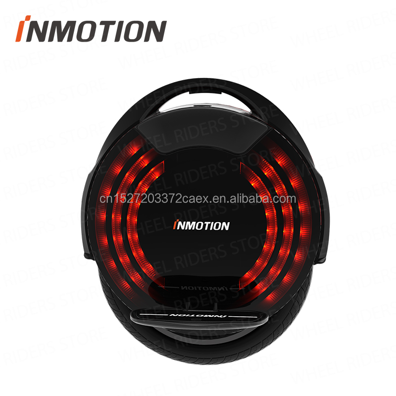Электрический самокат INMOTION V8F, самобалансирующийся скутер, внедорожное приложение с декоративными лампами, Электрический Моноцикл EUC