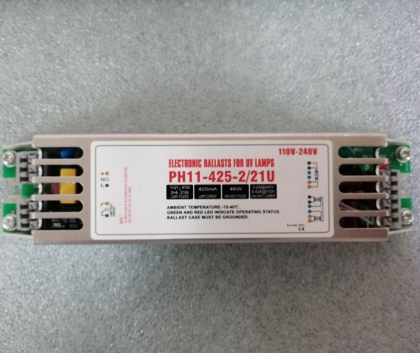 20 Вт 36 Вт 40 Вт 110v-240v Электронный балласт 425mA 2*20 Вт 2*40 Вт 2*75w УФ-лампы Драйвер