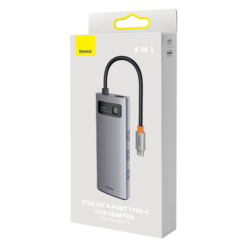 Baseus USB C концентратор USB кабель с разъемами типа C и H-DM-I Совместимость USB 3,0 адаптер для детей 4, 5, 6, 7, 8, 9, в 1 Type-C концентратор USB док-станция для MacBook Pro Air Mouse USB C сплиттер