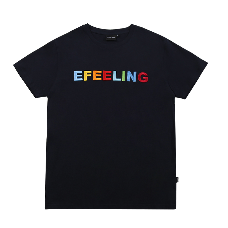 China Manufacturer Custom Clothing Men T Shirt With Custom Embroidered Logo