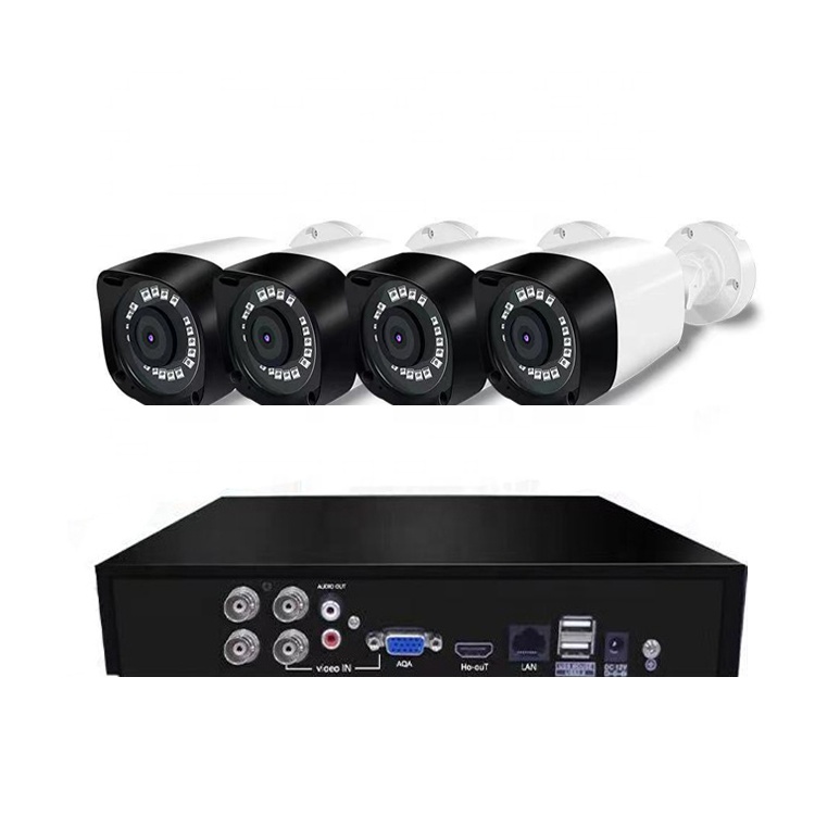 1080P 4 AHD DVR камера комплект ночного видения видеонаблюдение полный домашний системы видеонаблюдения IP камеры безопасности системы DVR Kit